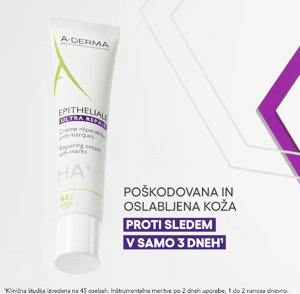 A-Derma Epithelial Ultra Repair, obnavljajoča krema proti sledem (40 ml)